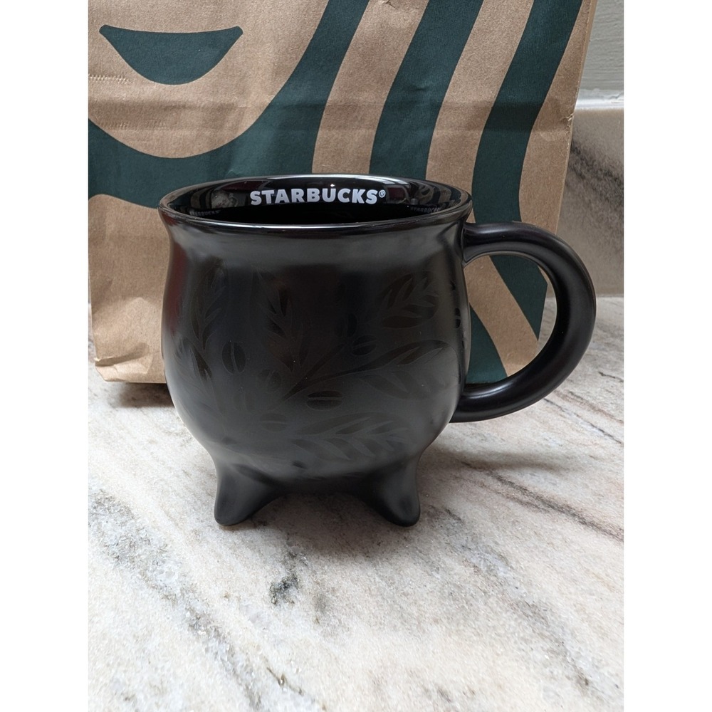Starbucks 2026 Halloween Cauldron 14oz Black Mug limited New Release